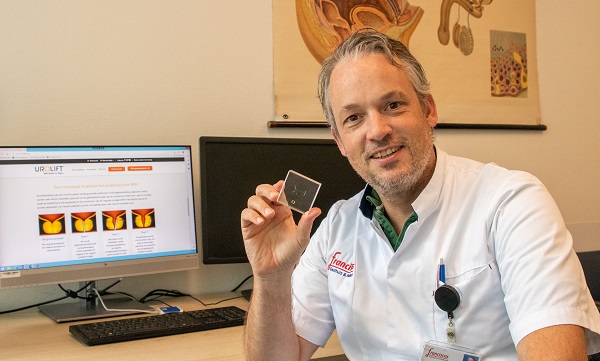 Kleine implantaten zorgen voor meer ruimte in prostaat