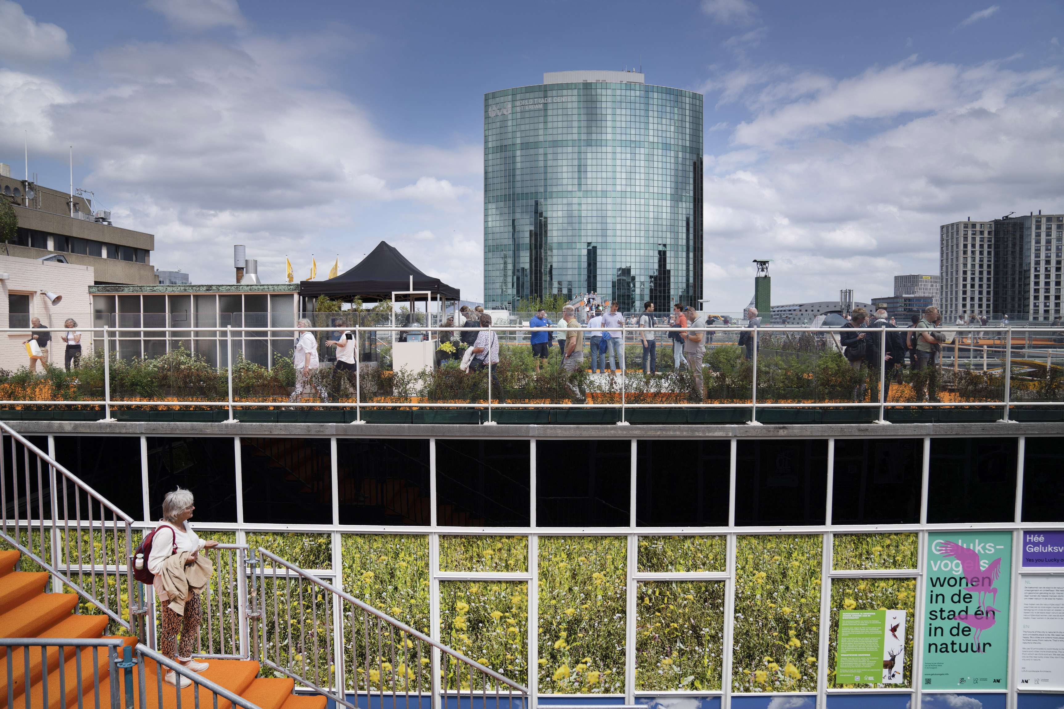 Extra weekend voor Rotterdam Rooftop Walk