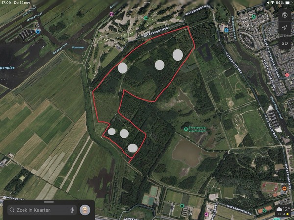 Ruim vier hectare nieuw bos in de Broekpolder