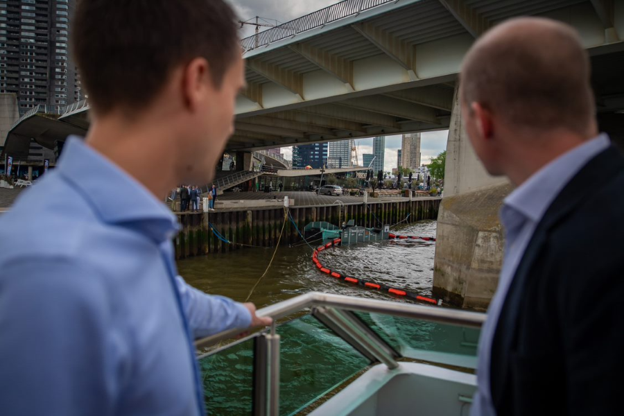 Catchy 2 gaat de strijd aan met zwerfafval in de Nieuwe Maas