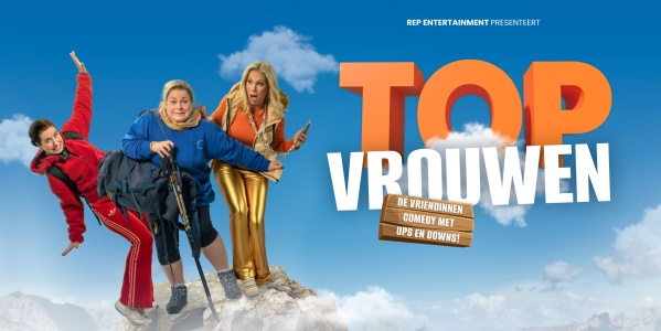 Vriendinnen op avontuur in TOP Vrouwen: Ultieme  comedy voor hilarische ladies night