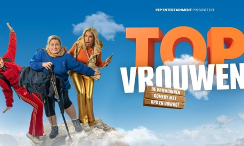 Vriendinnen op avontuur in TOP Vrouwen: Ultieme  comedy voor hilarische ladies night