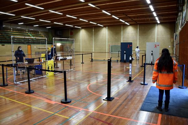 Testlocatie in sporthal Westwijk twee weken langer open 