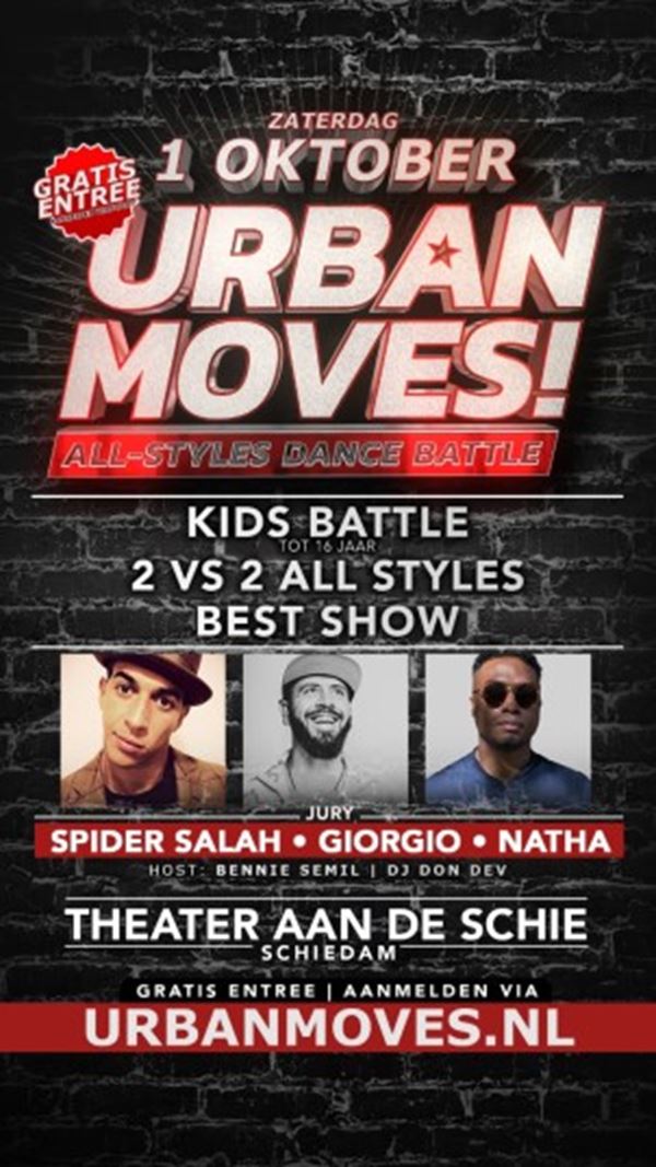Urban Moves All-styles Dance Battle, hét urban dansevenement