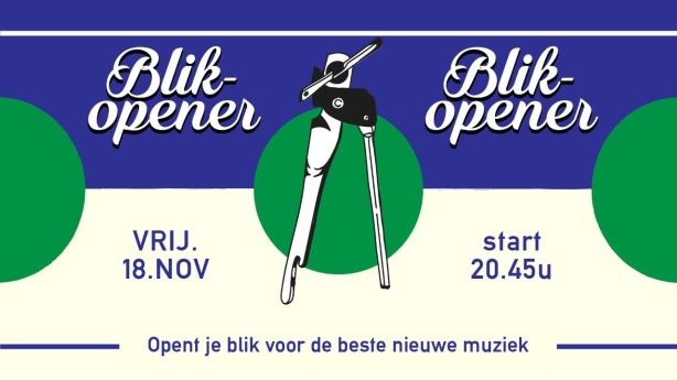 Gratis avond Blikopener met Abel,  Zeno & kenjedie in De KF