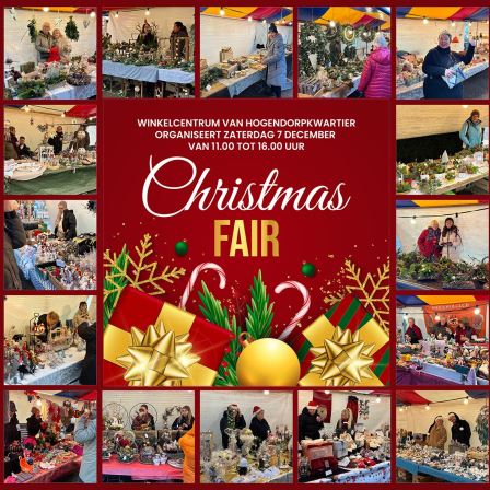 Christmas Fair begint op Van Hogendorpkwartier