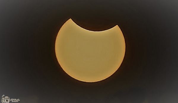 Zo zag je de zonsverduistering vanuit Vlaardingen