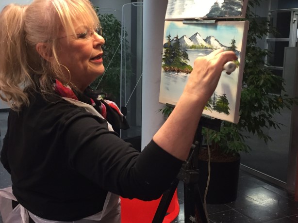 Hij of zij wordt zelf een Bob Ross