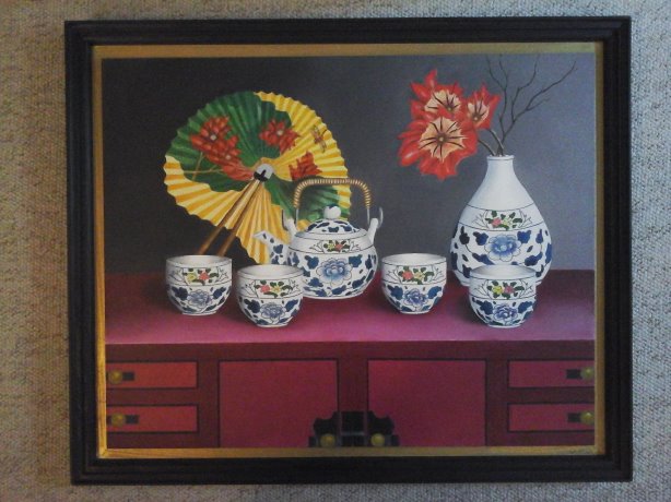 Schilderijen van Wim van Klink in Kerkcentrum Holy