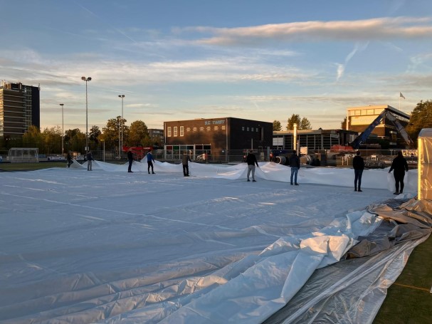 Met blaashal sportief de winter in