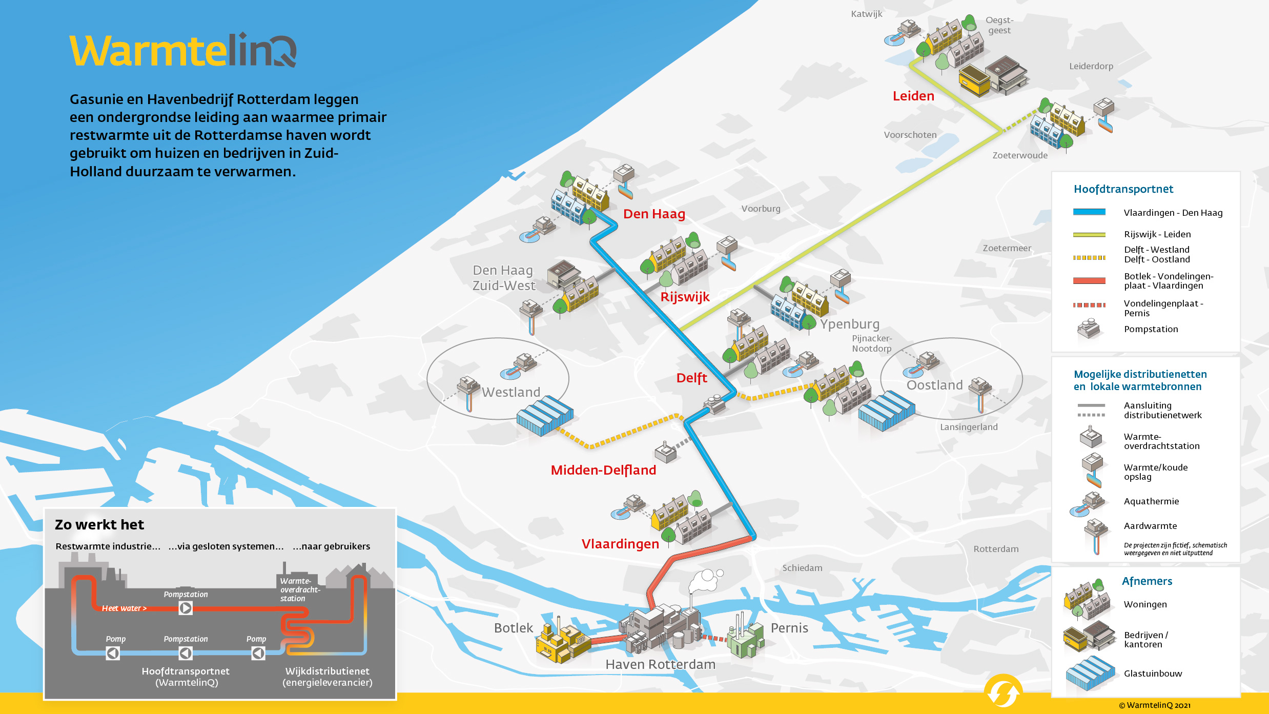 Blijdschap in regio over positief besluit aanleg WarmtelinQ