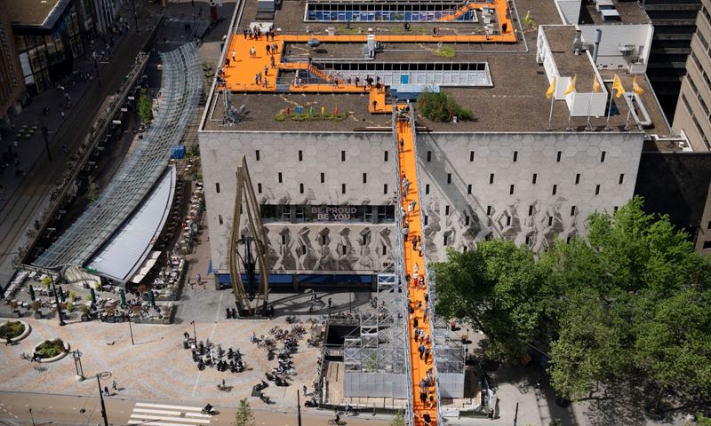 Rotterdam Rooftop Walk geopend voor publiek