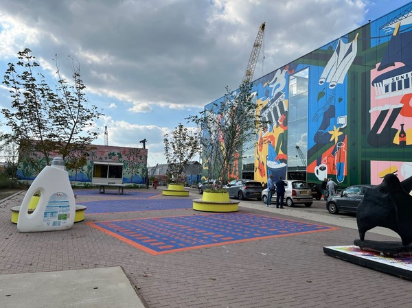 Daar langs die Waterweg/de Maas/'t Scheur?