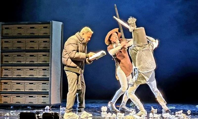 Don Quichot, vernuftige opera, maar tikkie meer muziek graag