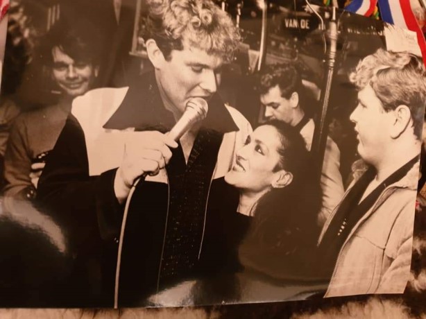 Wally Preyll 40 jaar zanger