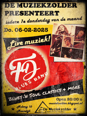 FD Blues Band in Muziekzolder Maasdijk