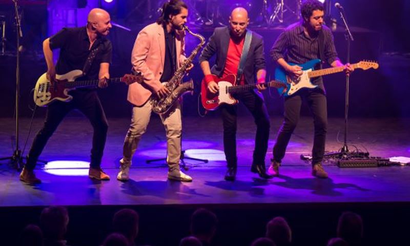 Dire Straits tribute show door bROTHERS iN bAND
