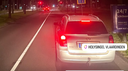 Diverse bekeuringen lichter mocht hij verder