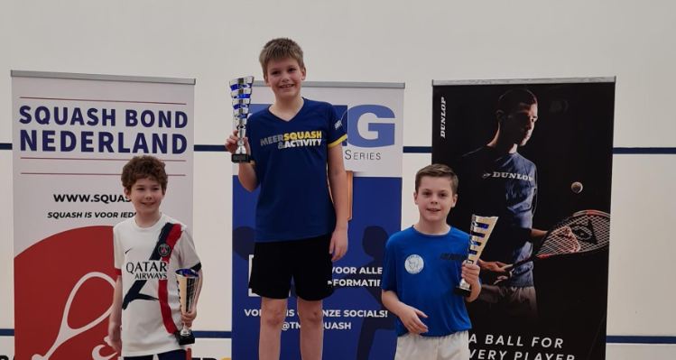 Sem van Hees wint brons op squashtoernooi