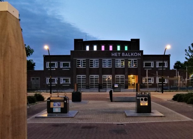 Lichtkunstwerk Het Balkon