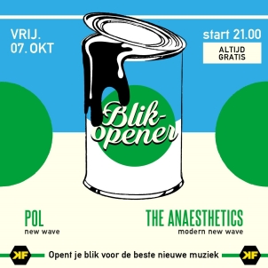 Vrijdag 7 oktober gratis new wave  avond in De Kroepoekfabriek