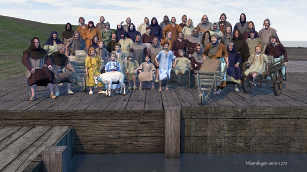 Digitale tijdreis naar Vlaardingen 1273