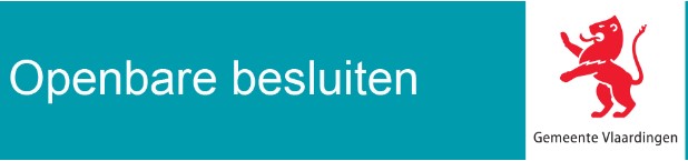 Rectificatie besluit 6 openbare besluiten B&W 12 november 2024