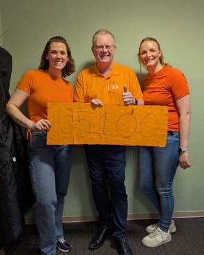 Jenaplan Vlaardingen haalt € 5.100,-- op voor KiKa