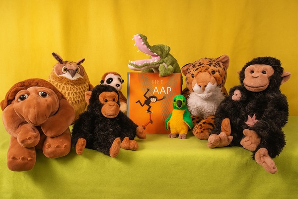 “Kleine aap” bij de Bibliotheek de Plataan