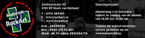 Shoppen in unieke muzikale entourage in de RockArtShop XL