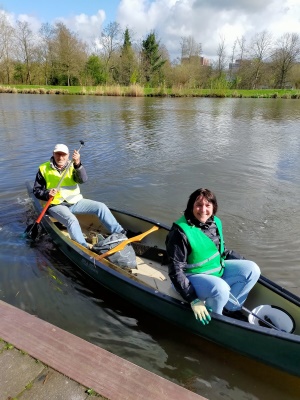 Schoon in en rond het water