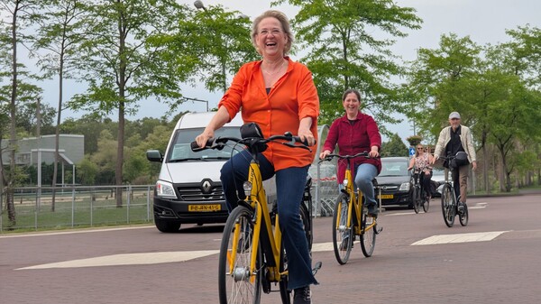Veilig voorop, bij jezelf op de fiets