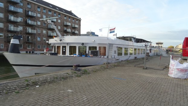 Vluchtelingenschip gearriveerd