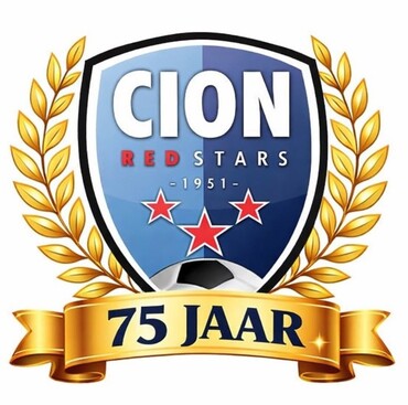 'Oh oh CION, mooie club in lichtblauwe kleuren'