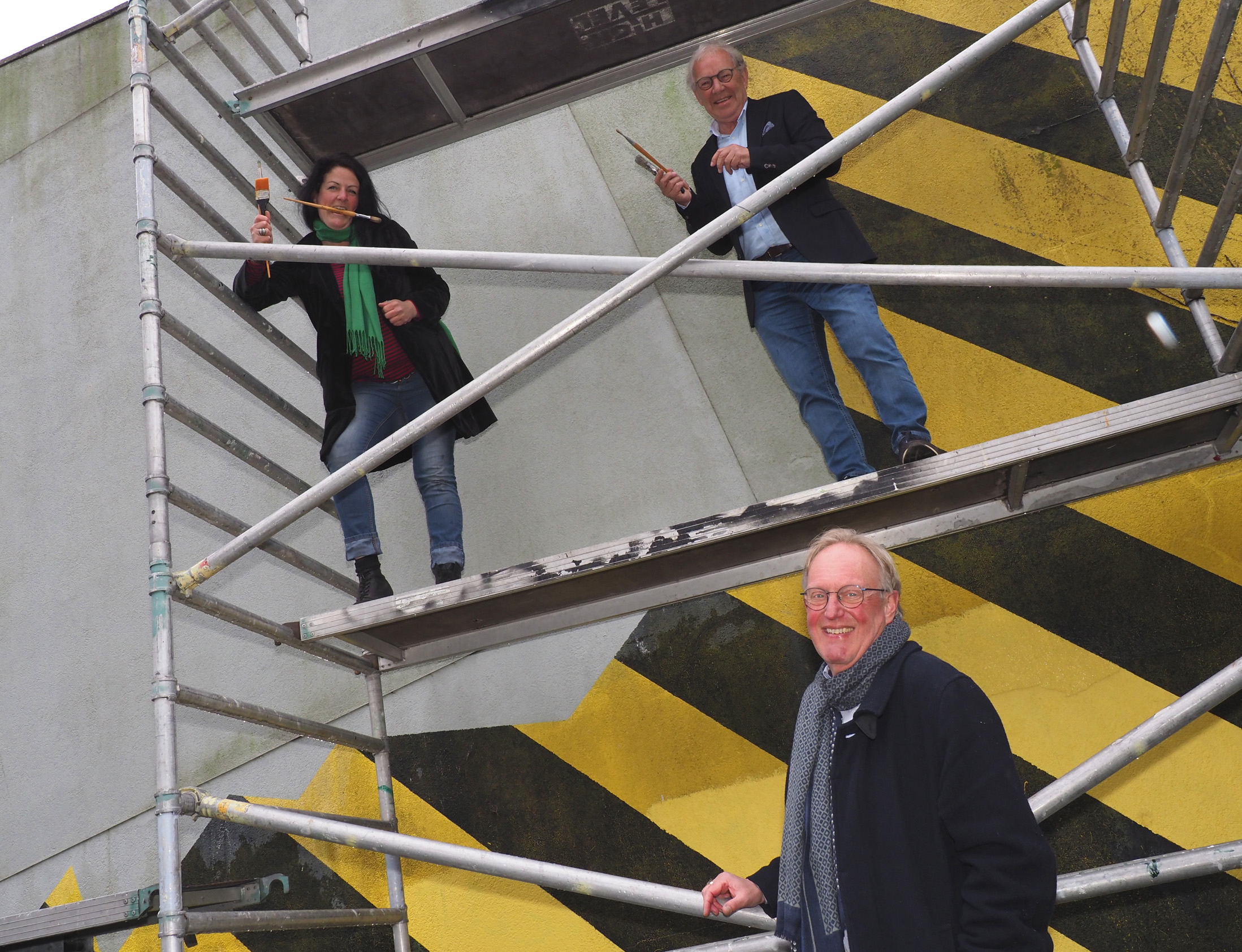 Expeditie Vlaardingen van start met muurschildering