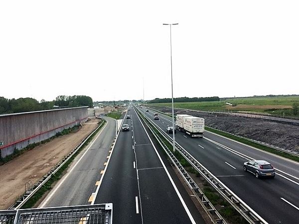 Weekendafsluiting A20 richting Hoek van Holland