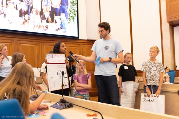 Kinderen adviseren de stad
