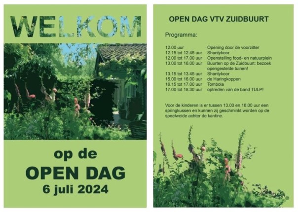 Open Dag op Volkstuindersvereniging “Zuidbuurt”