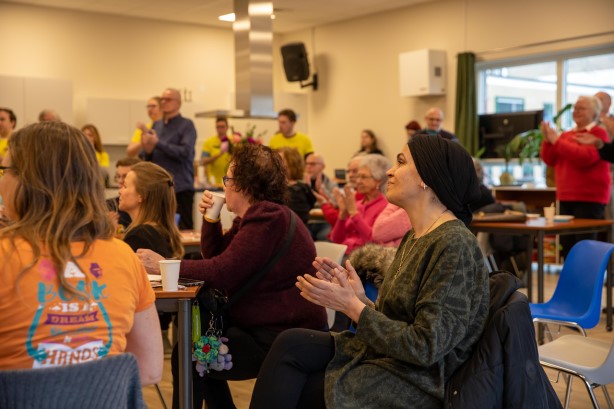 Babberspolder en VOP vol enthousiasme over Stadskaravaan