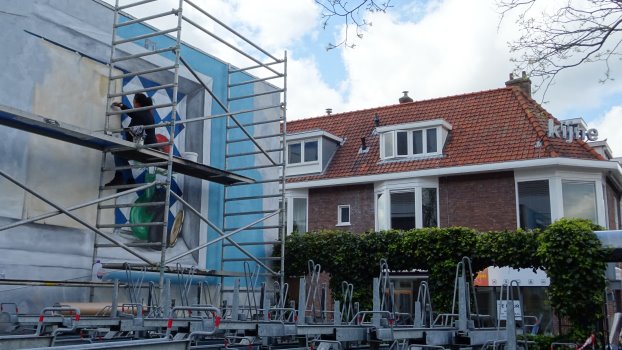 Nieuw kunstwerk in de stad