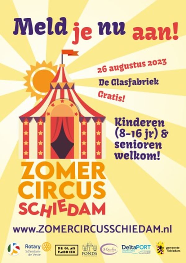 Aanmelden voor deelname circus - acts