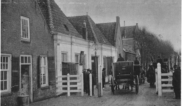 Het terrein van de jaarmarkt