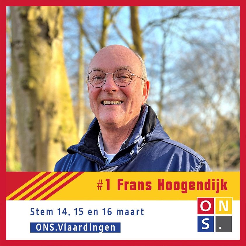 Lijst ONS.Vlaardingen is bekend