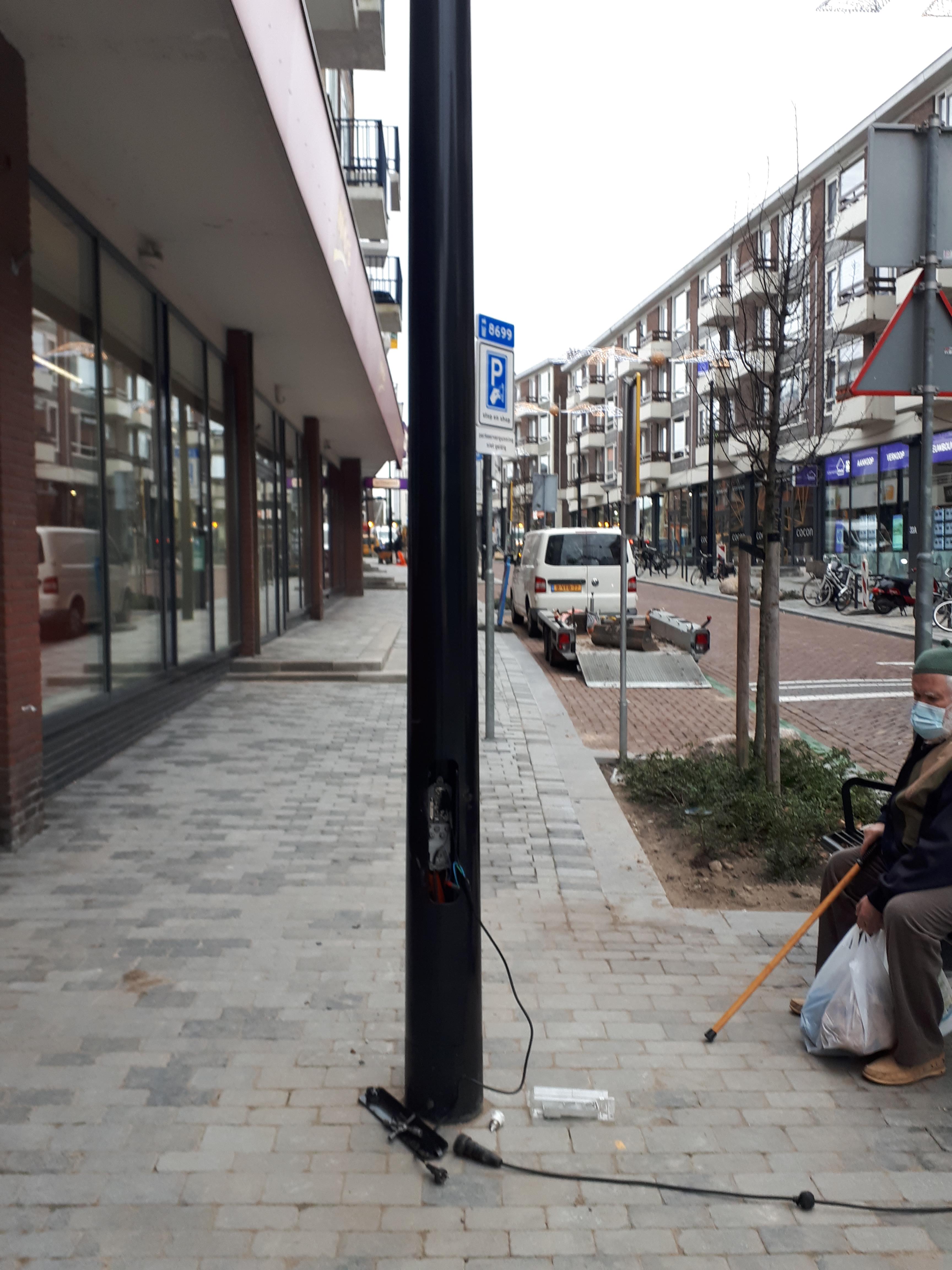 Korte Hoogstraat hindernisbaan