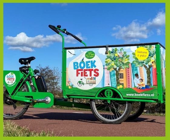Geen Bakfiets maar een Boekfiets