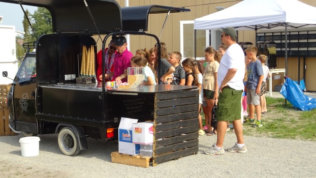 Mrija geopend met een lach en een traan