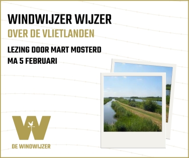 Lezing over De Vlietlanden van Mart Mosterd