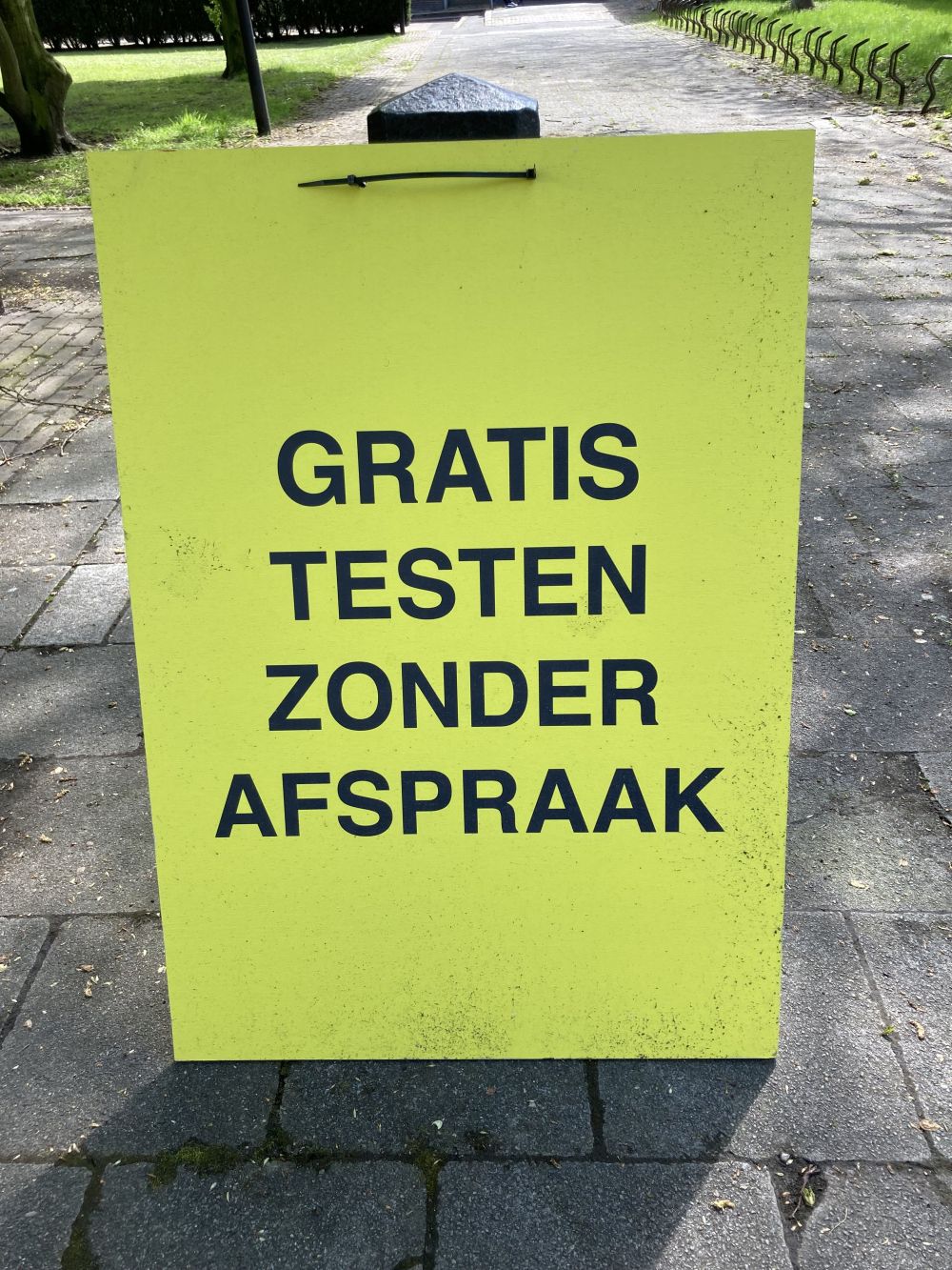 Testlocatie in sporthal Westwijk nog twee weken langer open