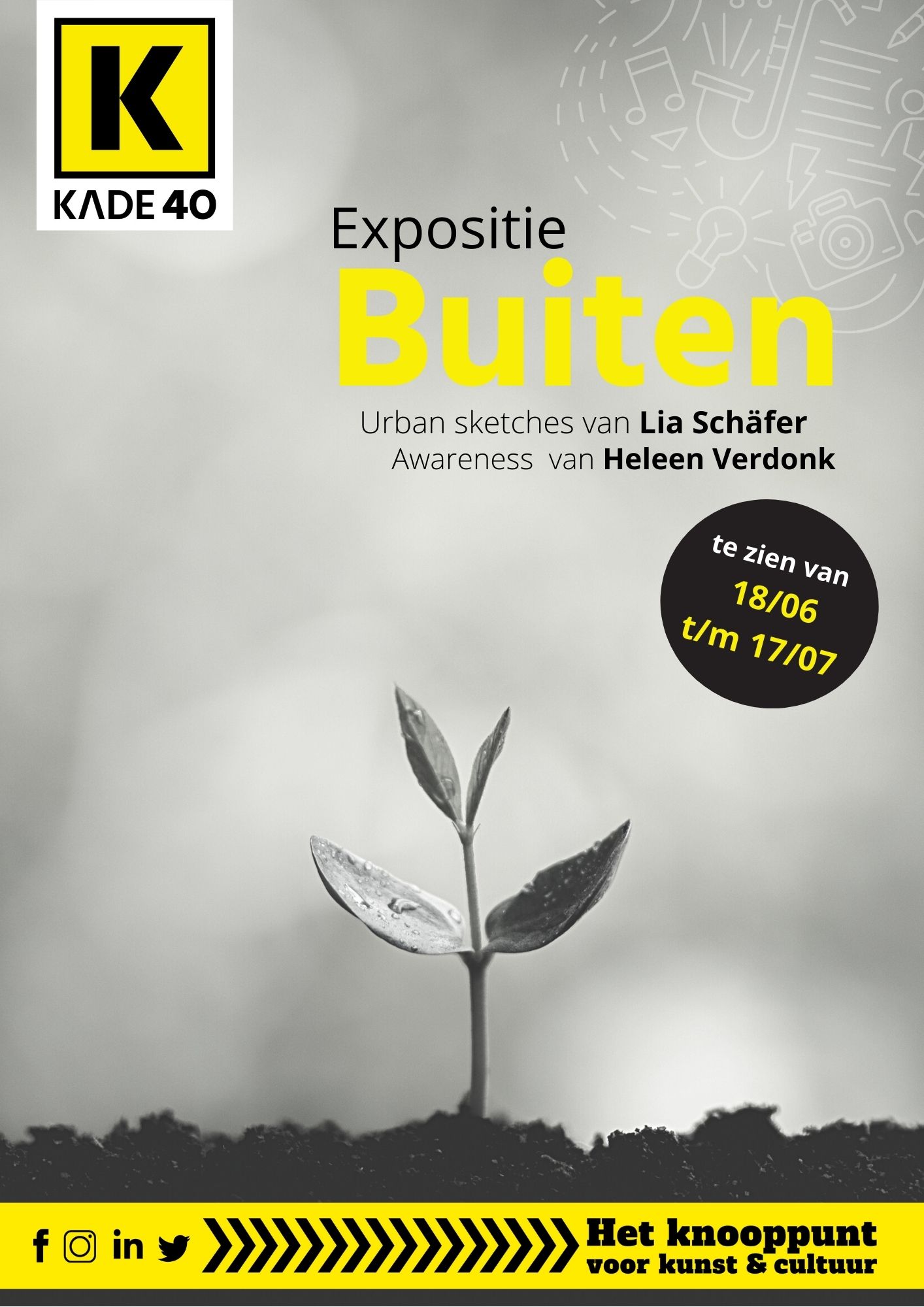 Expositie BUITEN bij KADE40