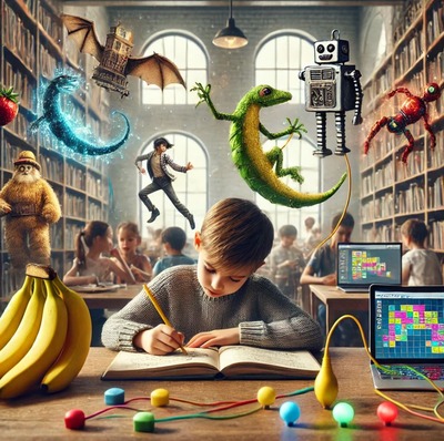 Schrijf je eigen verhaal & Maak muziek met bananen